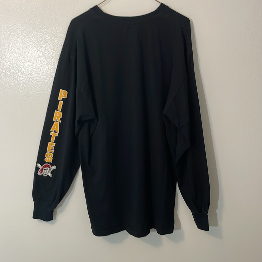 Pittsburgh pirates XL black long sleeve t shirt genuine merchandise baseball - Picture 4 of 7